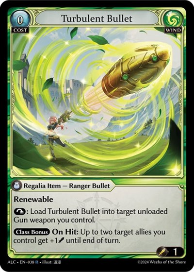 Turbulent Bullet - 038 - Rare - Alchemical Revolution
