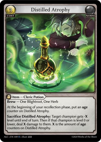 Distilled Atrophy - 049 - Rare - Alchemical Revolution