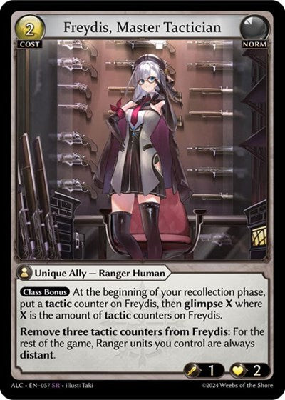 Freydis, Master Tactician - 057 - Super Rare - Alchemical Revolution