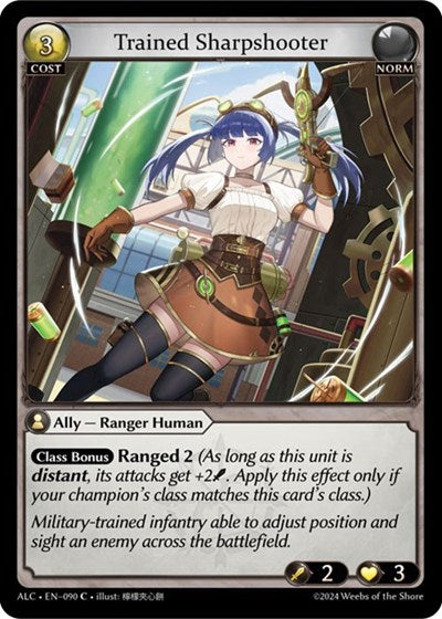 Trained Sharpshooter - 090 - Common - Alchemical Revolution