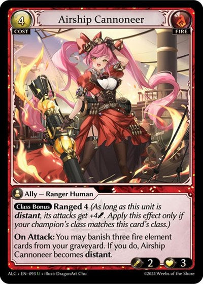 Airship Cannoneer - 093 - Uncommon - Alchemical Revolution