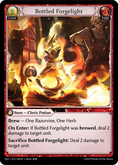 Bottled Forgelight - 098 - Common - Alchemical Revolution
