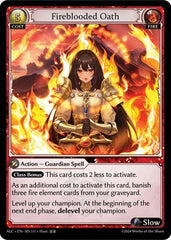 Fireblooded Oath - 105 - Super Rare - Alchemical Revolution