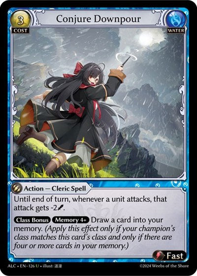Conjure Downpour - 126 - Uncommon - Alchemical Revolution