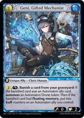 Geni, Gifted Mechanist - 135 - Super Rare - Alchemical Revolution