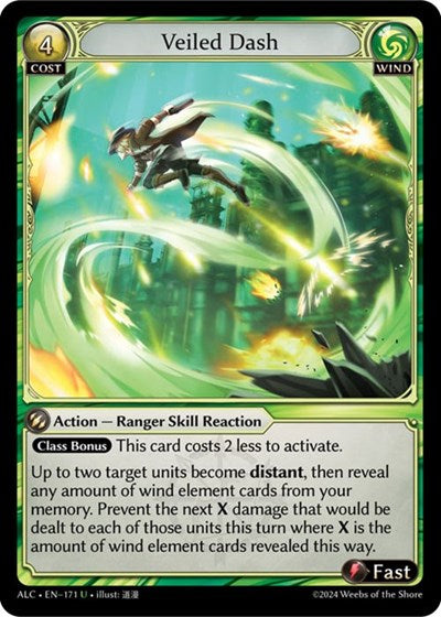Veiled Dash - 171 - Uncommon - Alchemical Revolution