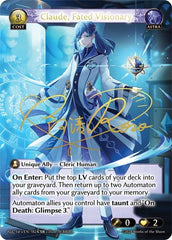 Claude, Fated Visionary (CSR) (ALC1E) - 182 - Collector Super Rare - Alchemical Revolution