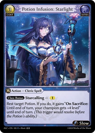 Potion Infusion: Starlight - 185 - Rare - Alchemical Revolution