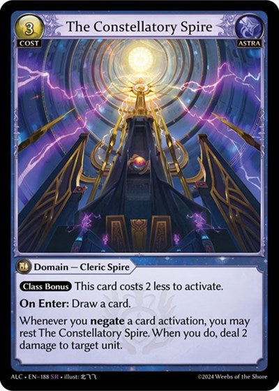 The Constellatory Spire - 188 - Super Rare - Alchemical Revolution