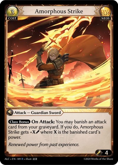 Amorphous Strike - 189 - Rare - Alchemical Revolution