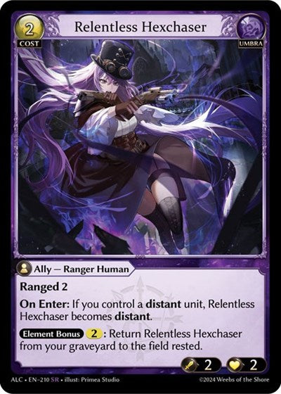 Relentless Hexchaser - 210 - Super Rare - Alchemical Revolution