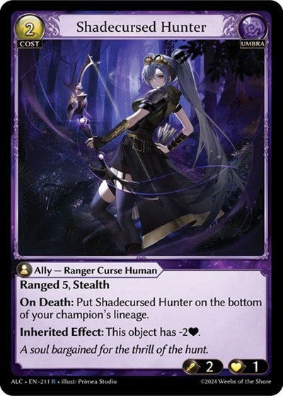 Shadecursed Hunter - 211 - Rare - Alchemical Revolution