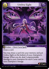 Umbra Sight - 212 - Uncommon - Alchemical Revolution