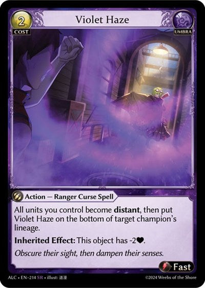Violet Haze - 214 - Super Rare - Alchemical Revolution