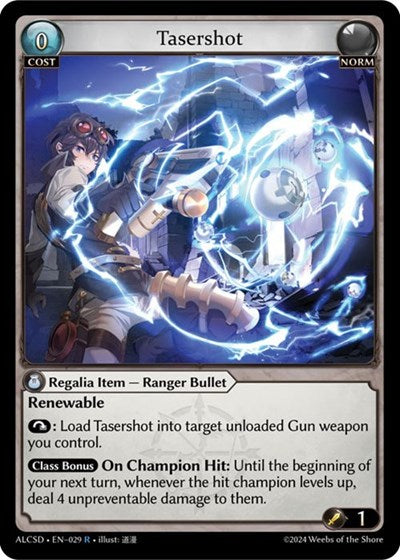 Tasershot - 029 - Rare - Alchemical Revolution Starter Decks
