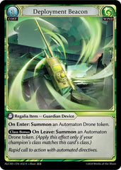 Deployment Beacon - 032 - Rare - Alchemical Revolution Starter Decks
