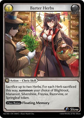 Barter Herbs - 040 - Common - Alchemical Revolution Starter Decks