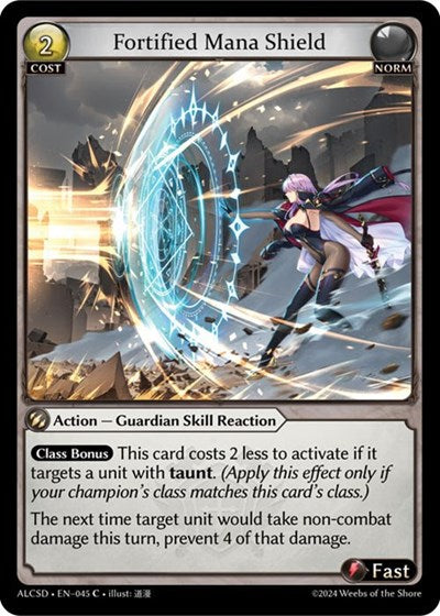 Fortified Mana Shield - 045 - Common - Alchemical Revolution Starter Decks