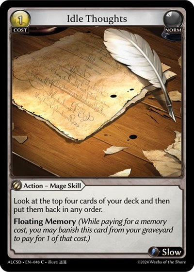 Idle Thoughts - 048 - Common - Alchemical Revolution Starter Decks