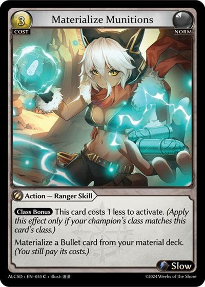 Materialize Munitions - 055 - Common - Alchemical Revolution Starter Decks