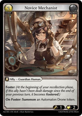 Novice Mechanist - 056 - Common - Alchemical Revolution Starter Decks