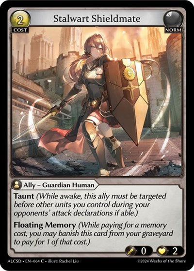 Stalwart Shieldmate - 064 - Common - Alchemical Revolution Starter Decks
