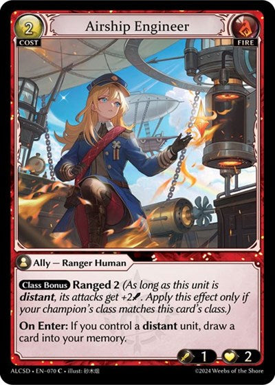 Airship Engineer - 070 - Common - Alchemical Revolution Starter Decks