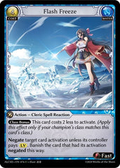 Flash Freeze - 076 - Uncommon - Alchemical Revolution Starter Decks