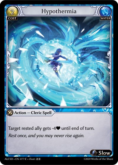 Hypothermia - 077 - Common - Alchemical Revolution Starter Decks