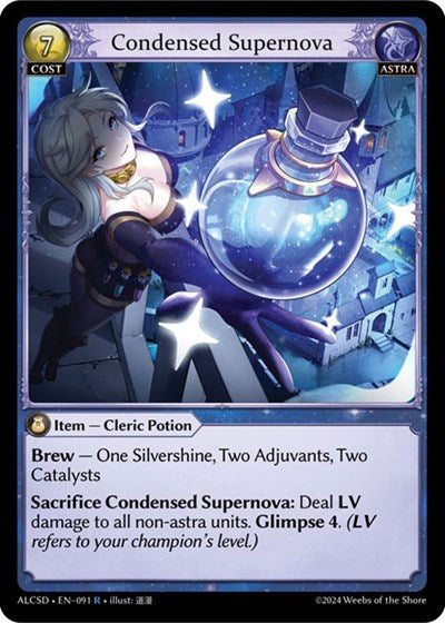 Condensed Supernova - 091 - Rare - Alchemical Revolution Starter Decks