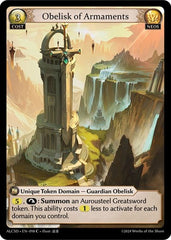 Obelisk of Armaments - 098 - Common - Alchemical Revolution Starter Decks