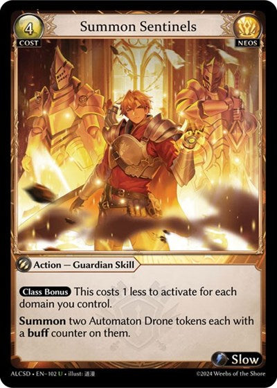 Summon Sentinels - 102 - Uncommon - Alchemical Revolution Starter Decks