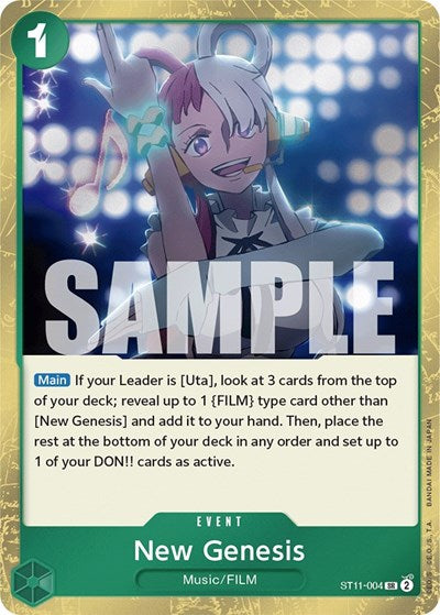 New Genesis - ST11-004 - Super Rare - Uta