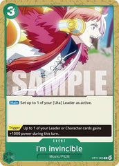 I'm invincible - ST11-005 - Common - ST-11: Starter Deck 11 Uta
