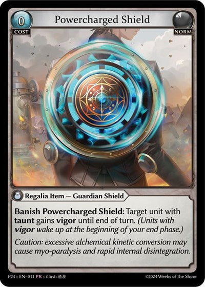 Powercharged Shield - 011 - Promo - Promotional Cards