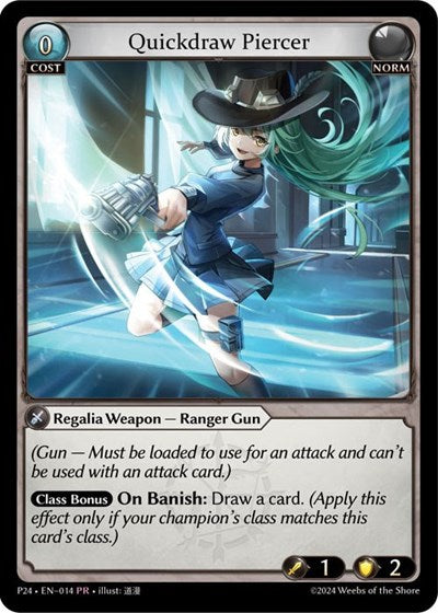 Quickdraw Piercer - 014 - Promo - Promotional Cards