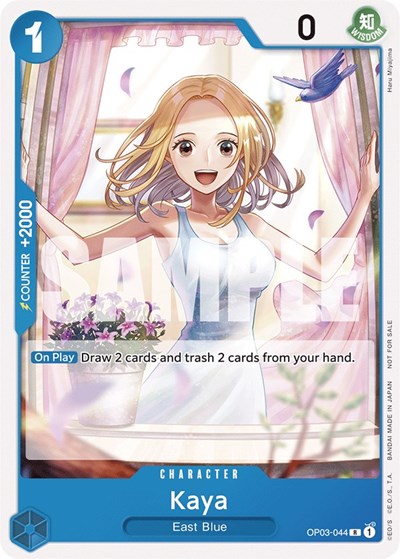 Kaya (Tournament Pack Vol. 6) - OP03-044 - Rare - One Piece Promotion Cards