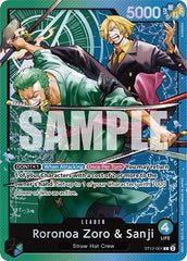 Roronoa Zoro & Sanji - ST12-001 - Leader - ST-12: Starter Deck 12 Zoro and Sanji