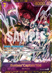Eustass"Captain"Kid - ST10-013 - Super Rare - One Piece Promotion Cards