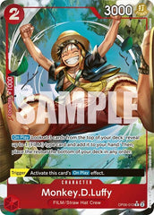 Monkey.D.Luffy - OP06-013 - Rare (Alternate Art) - Wings of the Captain