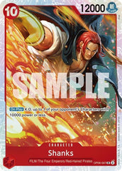Shanks - OP06-007 - Super Rare - Wings of the Captain