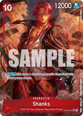 Shanks - OP06-007 - Super Rare (Alternate Art) - Wings of the Captain