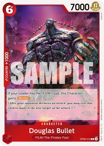 Douglas Bullet - OP06-010 - Rare - Wings of the Captain