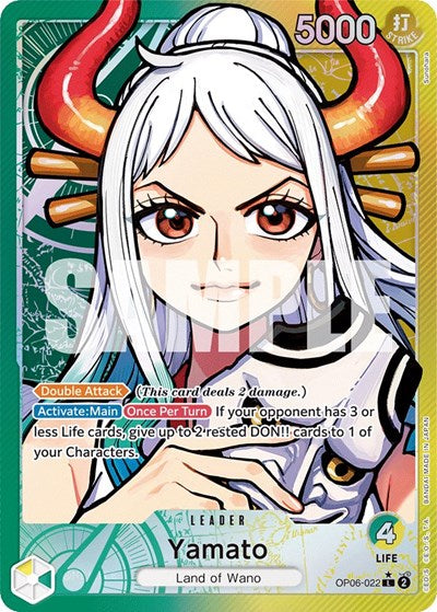 Yamato - OP06-022 - Leader (Alternate Art) - Wings of the Captain