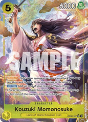 Kouzuki Momonosuke - OP06-107 - Super Rare (Alternate Art) - Wings of the Captain