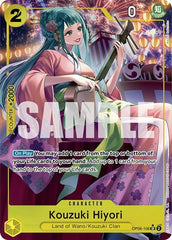 Kouzuki Hiyori - OP06-106 - Super Rare (Alternate Art) - Wings of the Captain