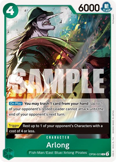 Arlong - OP06-023 - Rare - Wings of the Captain