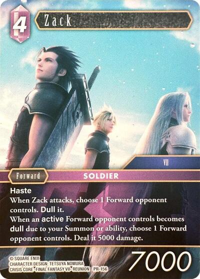 Zack - PR-156 - Promo - FF: Promo Cards