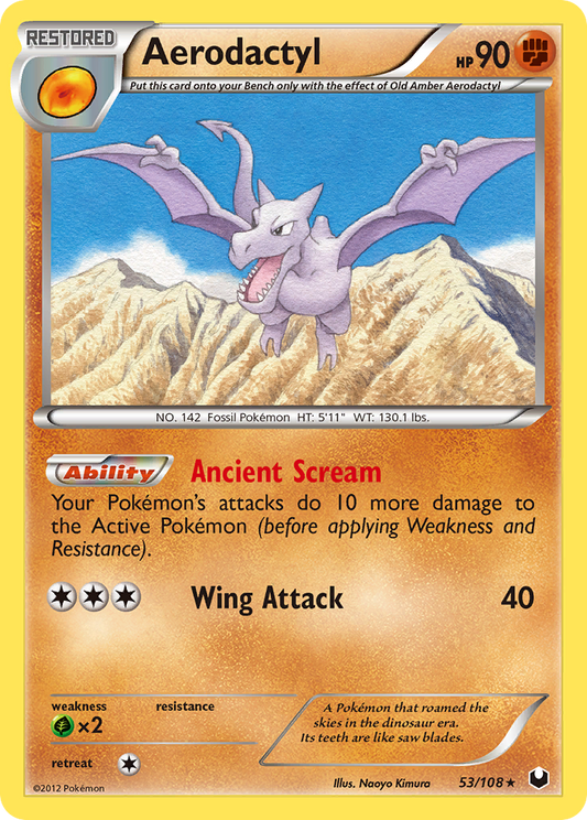 Aerodactyl - 053/108 - Dark Explorers