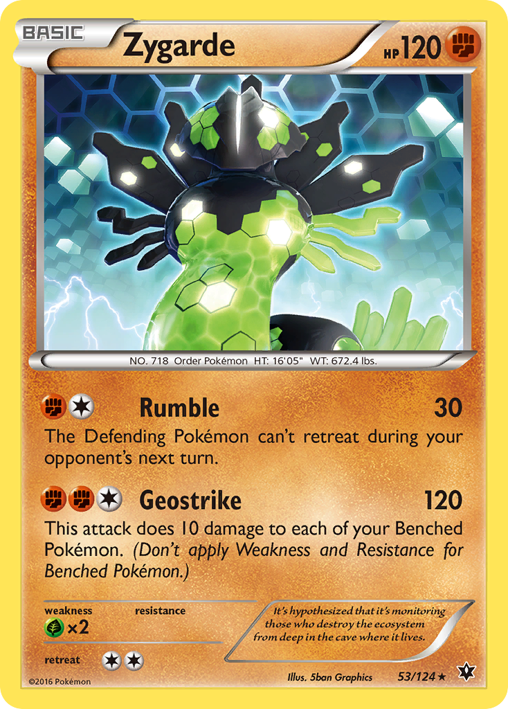 Zygarde - 053/124 - Fates Collide